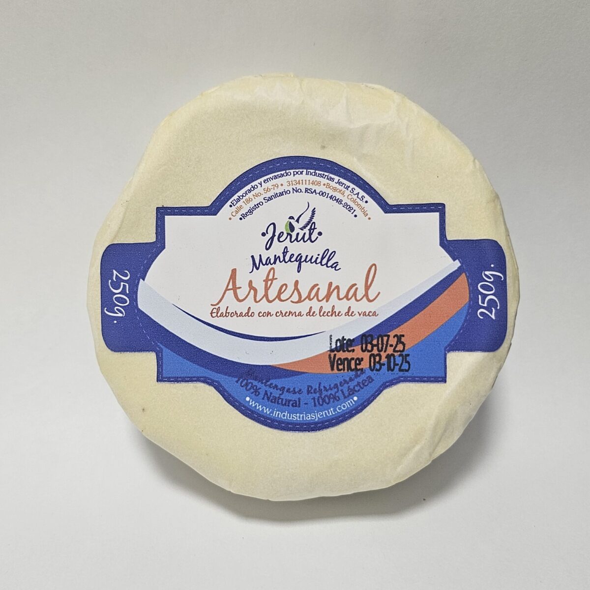 MANTEQUILLA ARTESANAL