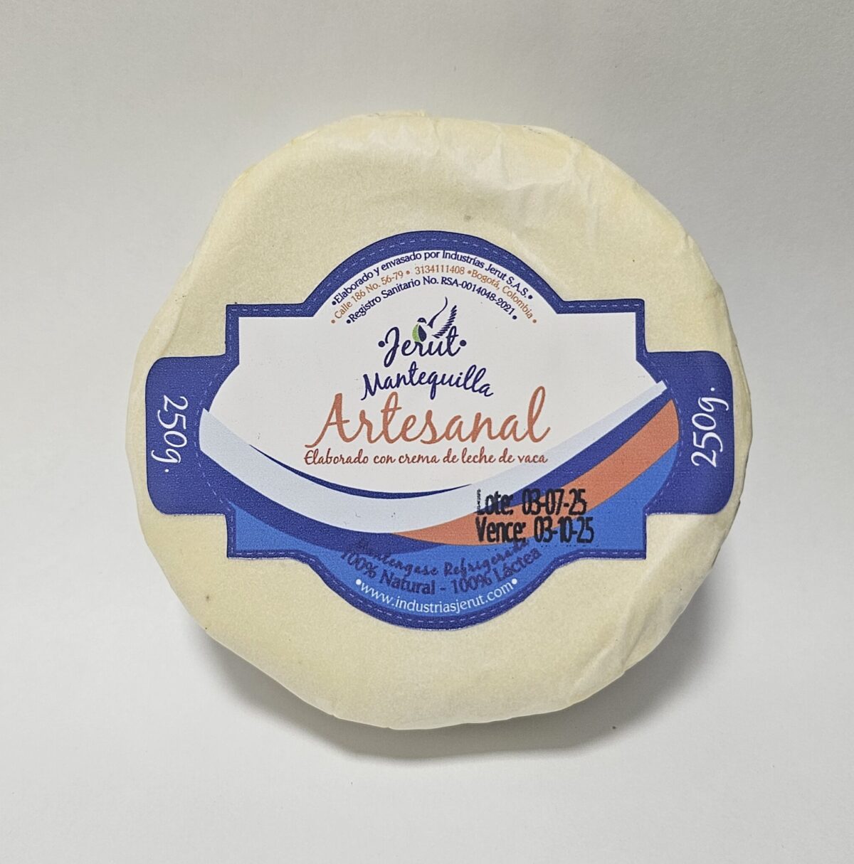 MANTEQUILLA ARTESANAL